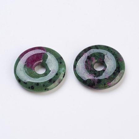 Natural Ruby in Zoisite Pendants G-F508-06-1