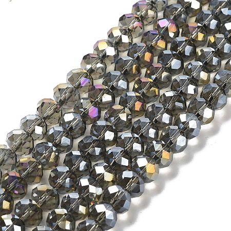 Electroplate Glass Beads Strands EGLA-A044-T3mm-B16-1