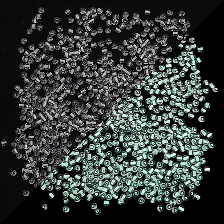 8/0 Luminous Glass Seed Beads LUMI-PW0001-186B-01-1