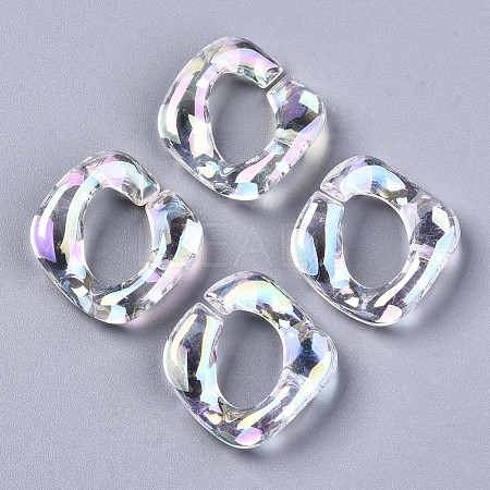 Transparent Acrylic Linkings Rings PACR-N010-037-1