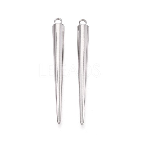 304 Stainless Steel Pendants X-STAS-T075-22D-P-1