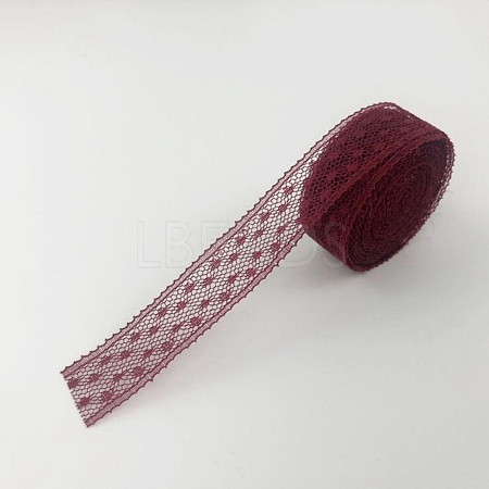 Nonelastic Lace Ribbon Trim OCOR-WH0033-63E-1