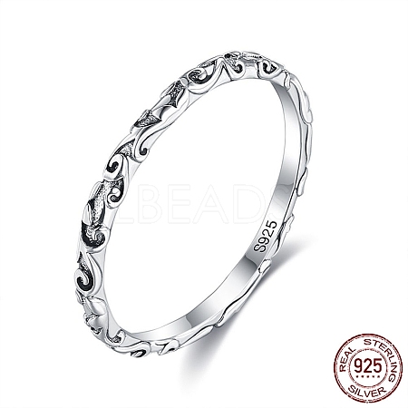 925 Sterling Silver Finger Rings RJEW-BB48501-8-1