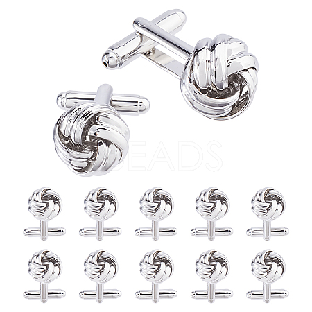 6 Pairs Alloy Cufflinks FIND-FH0017-36P-1