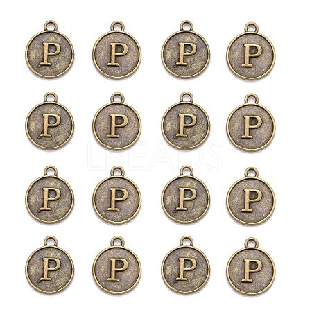 Alloy Pendant Cabochon Settings PALLOY-N156-01P-AB-1