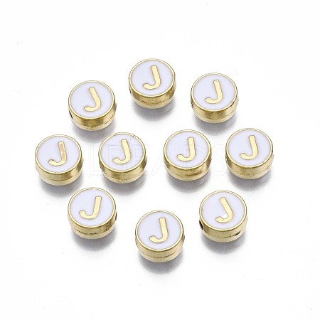 Alloy Enamel Beads ENAM-N052-006-01J-RS-1