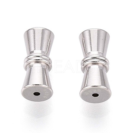 925 Sterling Silver Screw Clasps STER-T008-50S-02-1