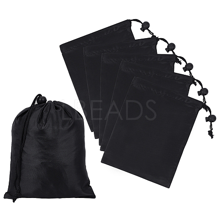 10Pcs Cloth Drawstring Bags ABAG-GO0001-19B-1