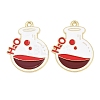 Alloy Enamel Pendants ENAM-L055-01I-02-1