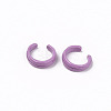 Spray Painted Alloy Cuff Rings RJEW-T011-01-RS-2