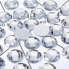 Fingerinspire 80Pcs Imitation Taiwan Acrylic Rhinestone Flat Back Cabochons GACR-FG0001-09-4