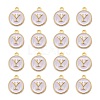 Golden Plated Alloy Charms ENAM-S118-01Y-2