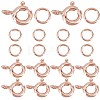 10Pcs 925 Sterling Silver Spring Ring Clasps STER-CN0001-22RG-1