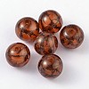 Colorful Resin Round Beads X-RESI-R284-12-M-2