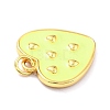Real 18K Gold Plated Brass Pendants KK-L206-012G-09-4