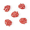 5Pcs Handmade Porcelain Beads PORC-TADJ0001-05E-2