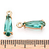 Faceted Glass Pendants GLAA-T010-004-4