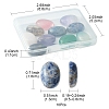 10Pcs Natural Mixed Gemstone Cabochons G-FS0005-68-6