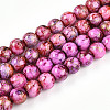 Baking Paint Glass Beads Strands X-DGLA-N003-10mm-B03-1