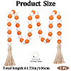 1Pc Wood Beads Pendant Decorations FIND-CN0001-77A-2