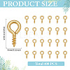 304 Stainless Steel Screw Eye Pin Peg Bails STAS-ME0001-82A-G-2