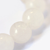 Natural White Jade Round Bead Strands X-G-E334-4mm-13-4