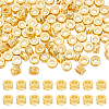 BENECREAT 150Pcs Brass Bead KK-BC0013-53A-1