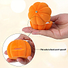 1Pc Pumpkin Flocking Jewelry Boxes VALE-BBC0001-01-4