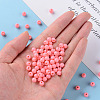 Opaque Acrylic Beads X-MACR-S370-C6mm-A04-5