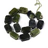 Natural Canadian Jade Beads Strands G-C098-A37-01-2