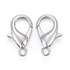 Zinc Alloy Lobster Claw Clasps E106-2
