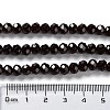 Baking Paint Imitation Jade Glass Bead Strands DGLA-A034-J6MM-A11-5