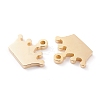 Ion Plating(IP) 304 Stainless Steel Charms X-STAS-Y002-10G-2