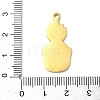 304 Stainless Steel Fruit Enamel Pendants STAS-G362-04G-08-3