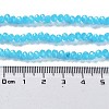 Baking Paint Imitation Jade Glass Bead Strands DGLA-A034-J4MM-A13-5
