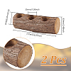Wooden Candlestick LS-AJEW-WH0591-167-2