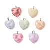 Craft Style Acrylic Pendants PALLOY-JF04253-02-1