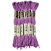 6Bundles Polyester Embroidery Floss OCOR-YW0001-25F-1