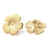 Ion Plating(IP) 304 Stainless Steel Stud Earrings X-EJEW-Z022-29G-2