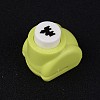 Random Single Color or Random Mixed Color Mini Plastic Craft Paper Punch Sets for Scrapbooking & Paper Crafts AJEW-L051-17-1