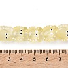 Transparent Glass Beads Strands LAMP-L078-010H-4