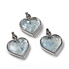 Glass Bottle Pendants G-Z010-02K-1