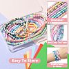 8 Strands 8 Colors Handmade Polymer Clay Beads CLAY-CJ0001-93-3
