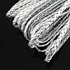 Braided Imitation Leather Metallic Cords LC-S002-5mm-26-1