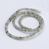 Natural Labradorite Beads Strands G-P354-01-4x2mm-2