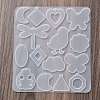 Animal Earrings Pendants DIY Silhouette Silicone Mold DIY-Q033-02C-4