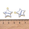 Printed Brass Pendants KK-CBA42CA-08G-06-3