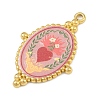 Printed 304 Stainless Steel Pendants STAS-P419-12G-03-2