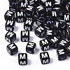 Opaque Acrylic Beads SACR-N002-01M-1