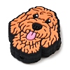 Teddy Dog Food Grade Silicone Focal Beads SIL-Q030-20A-2